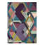 Hand Tufted Wool Abstract Area Rug in Light Purple/Pink/Light Blue-52216216