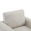 Fauteuil rembourré en tissu pour un salon confortable-56955441