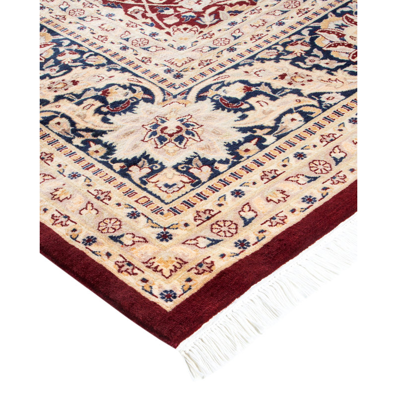 Classic One-of-a-Kind 9'4" X 12'2" Hand Knotted Area Rug