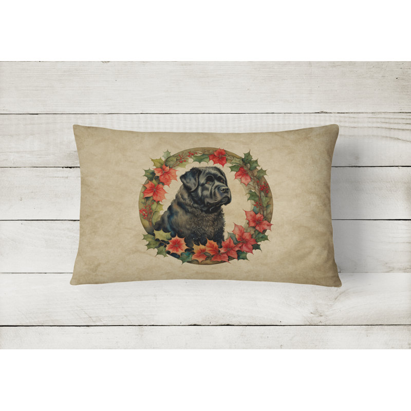 Coussin Christmas, 12 po x 16 po, Rectangulaire