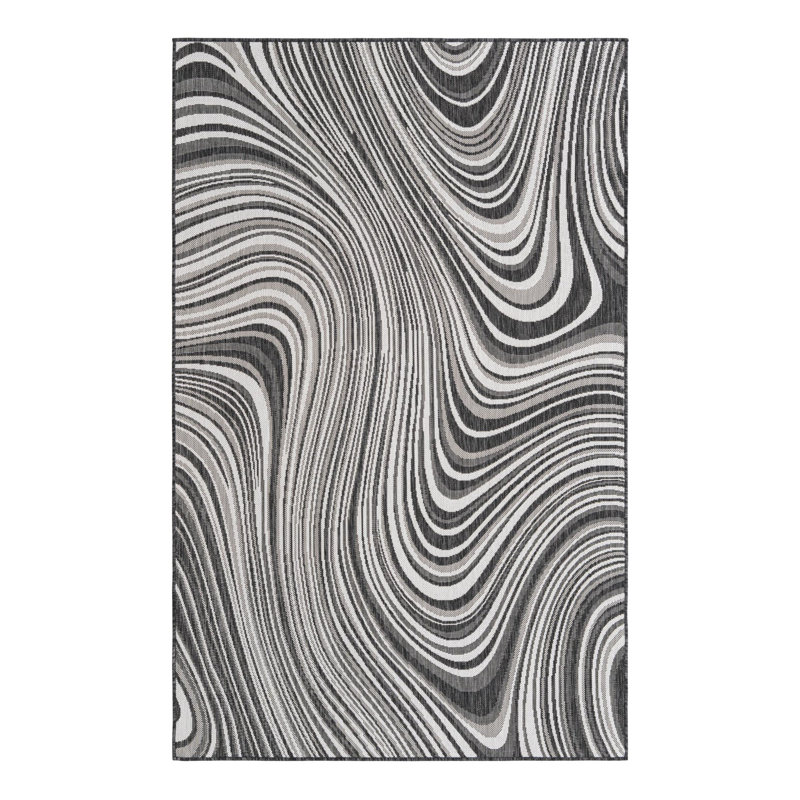 Tapis intérieur / extérieur Albans Charocal, Rectangle 5 pi 1 po x 8 pi