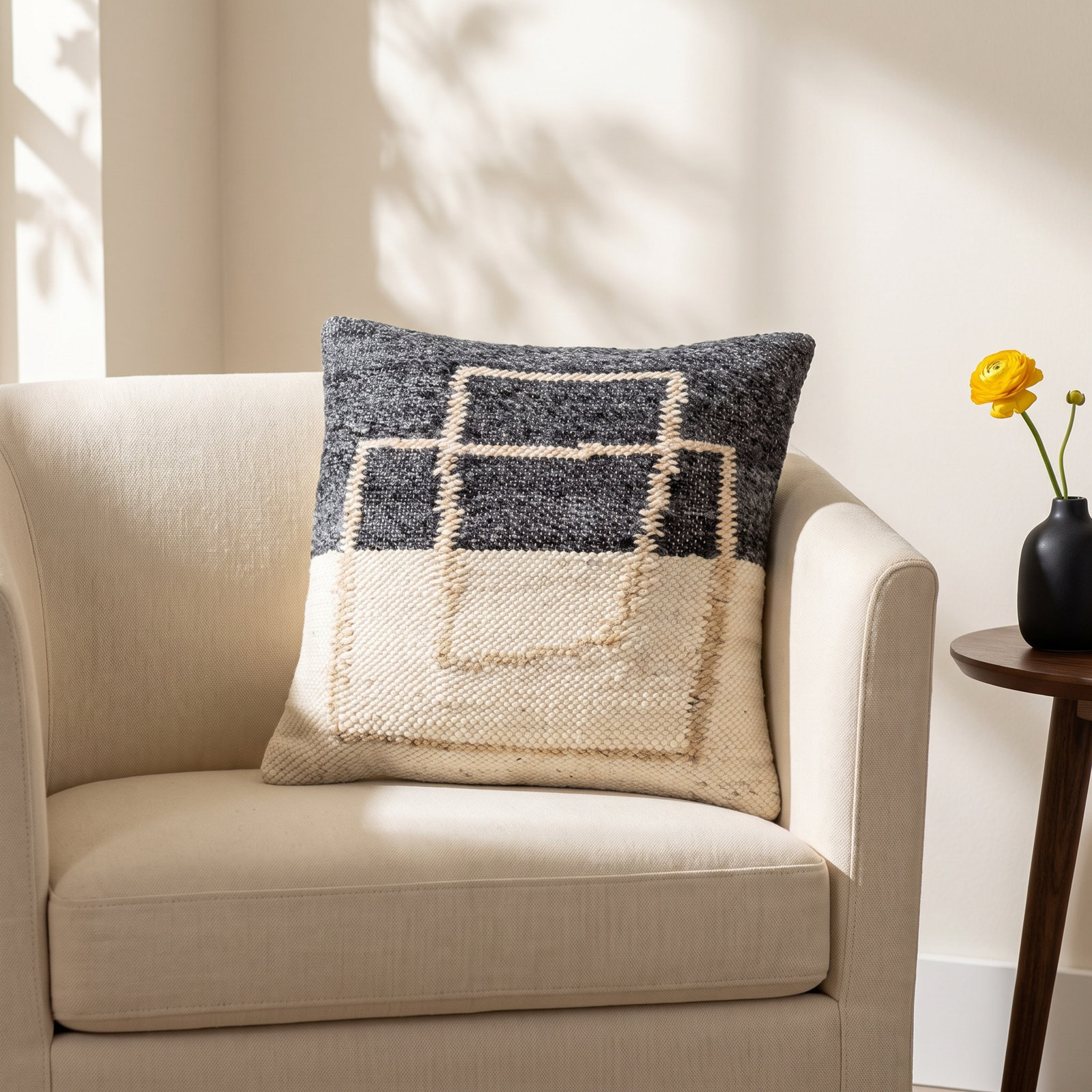 Daiquiri 22" x 22" Pillow Cover, Pillow Cover Only - No Insert, 22" x 22"