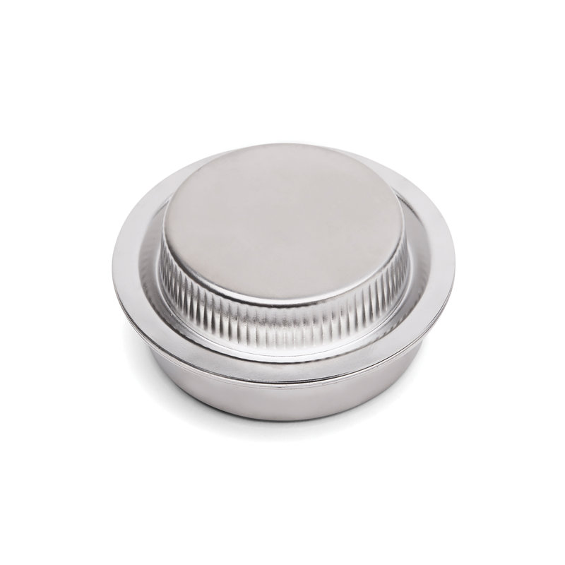 Jarware 3.25 in. Stainless Steel Lid
