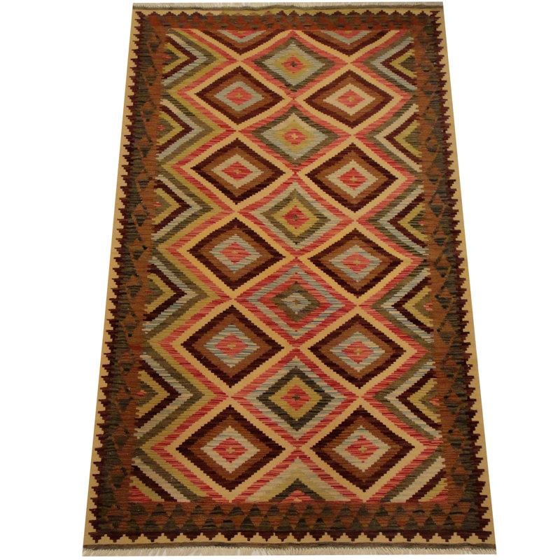 Azpeitia Wool Southwestern Indoor Rug
