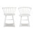 5-Piece Dining Set Trestle Dining Table With 4 Windsor Chairs
