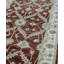 Hand-Knotted High-Quality Red and Ivory Runner