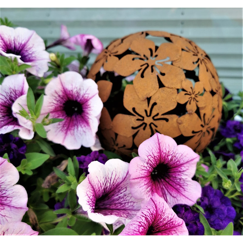 Charro Steel Gazing Ball, 15cm H x 15cm W x 15cm D