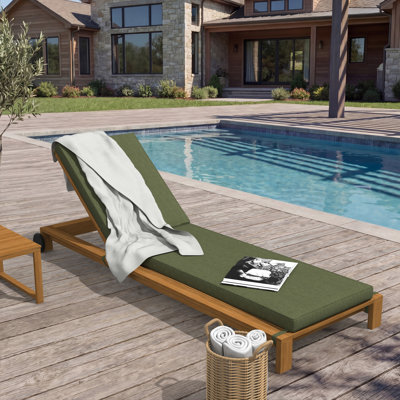 Sunbrella® Outdoor Chaise Cushion