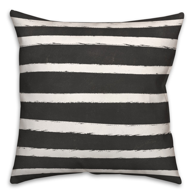 Housse et insert de coussin carré peint , 20 po X 20 po