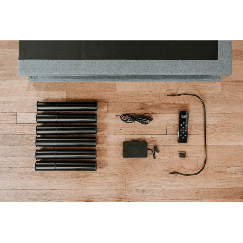 Adjustable Bed Base With Head And Foot Position Adjustment, Twin