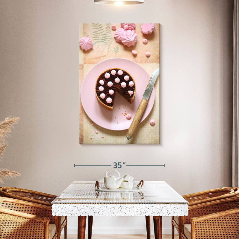 Yarlin Chocolate Truffle Birthday Cake, 48" H x 32" W