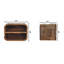 Table de chevet en bois massif Debrianna