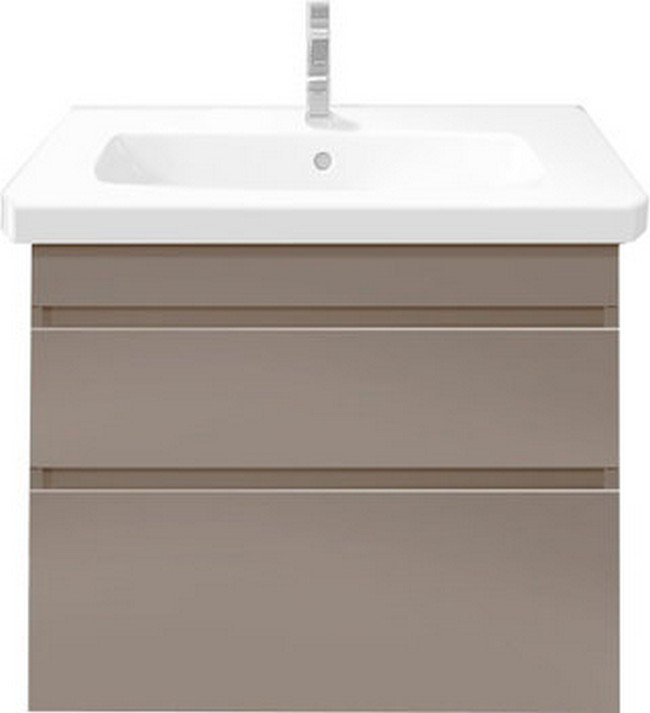 Meuble-lavabo simple mural Durastyle, Châtaignier noir