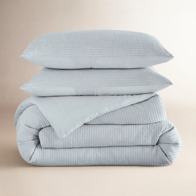 Felix Cotton Waffle Comforter Set