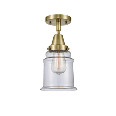 Alvi Glass Semi Flush Mount