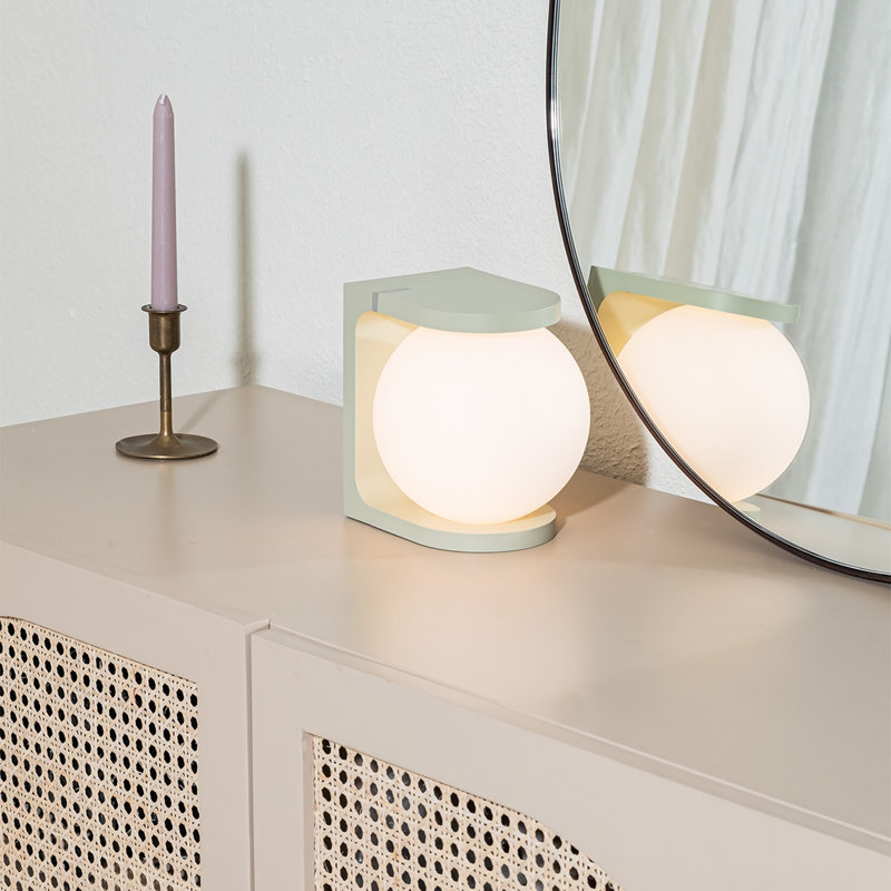 Lampe de table Plat - Vert, Vert