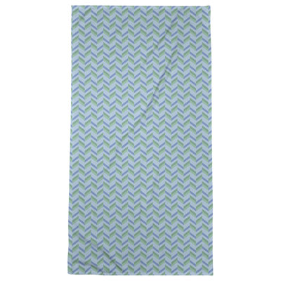 Serviette de plage à chevrons