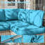 Housse de coussin pour groupe de sièges d'extérieur 14 pièces, seulement 14 housses-101900139