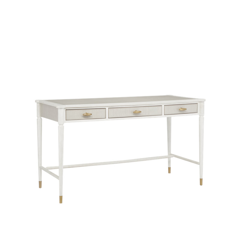 Aster Solid Wood Top Writing Desk