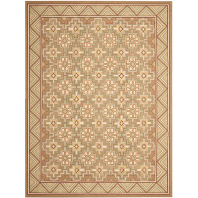 Chelsea Hand Hooked Wool Pile Geometric Rug