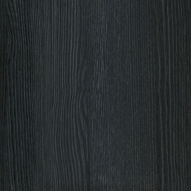 33" Three Tier Standard Bookcase, Dark Grey