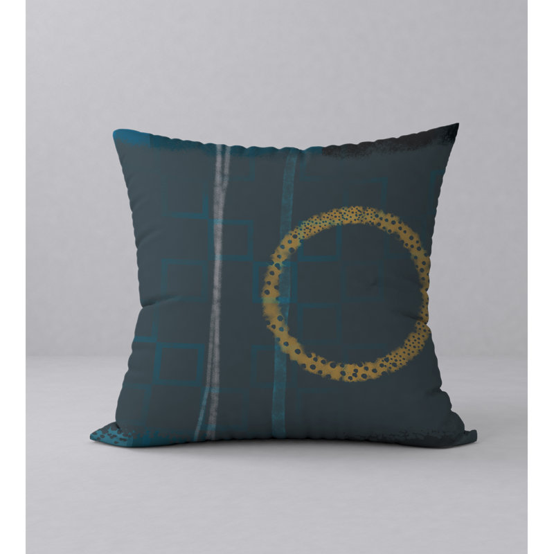 Housse de coussin décorative carrée à l’épreuve des intempéries, 18 po x 18 po