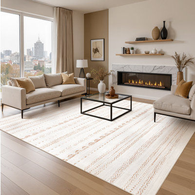 Anthonyville Area Rug Living Room Rugs: Washable Boho Large Neutral Farmhouse Soft Moroccan Stain Resistant Indoor Floor Carpet for Bedroom Nursery Kids Playroom Office Dining Room Home House Decor