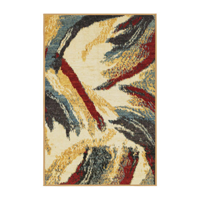Tapis abstrait moderne 2541