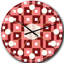 Horloge murale rétro Mid-Century-40748108