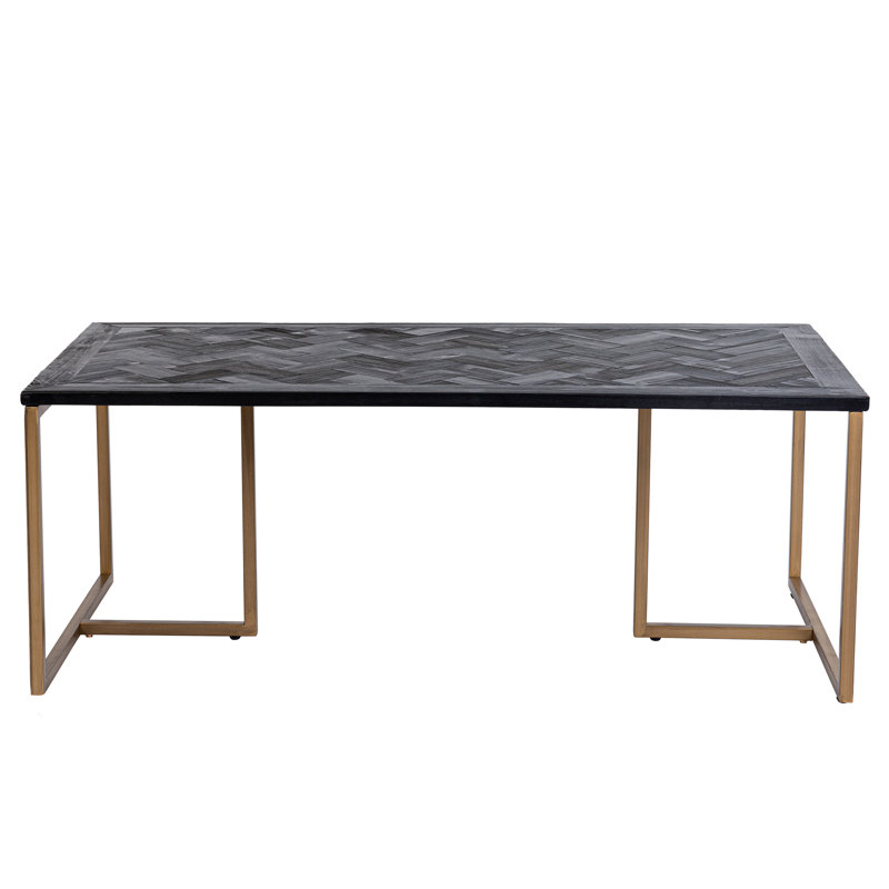 Solid Wood Top Coffee Table