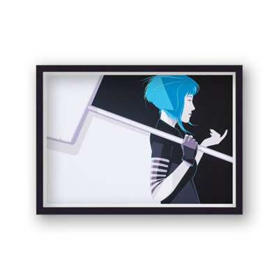 Ramona Flowers Scott Pilgrim Reimagined Movie Poster 1 Piece Single Picture Frame Wall Art