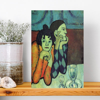 «Deux mélancoliques», impression d'art mural contemporain