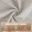 Coussin de chaise convertible épais, gris beige