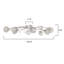 Semi Flush Mount 8 Light