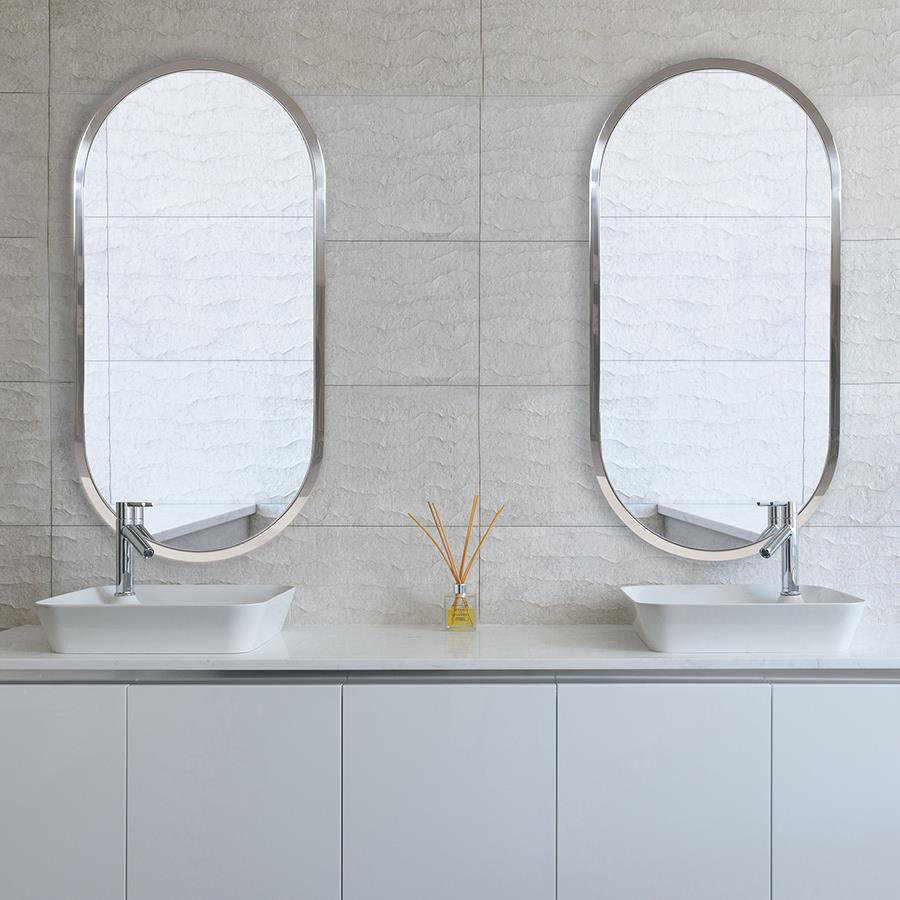 20" Capsule Stainless Steel Mirror