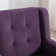Tufted Upholstered Wide Back Armchair 2PCS/SET