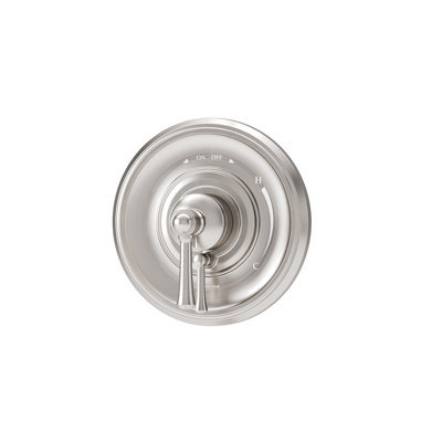 Braston Wall Mounted Shower Valve Trim with Volume Control Lever (Valve Not Included)