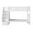 Flinn Kids Solid Wood Staircase Bunk Bed-773588849-773588860