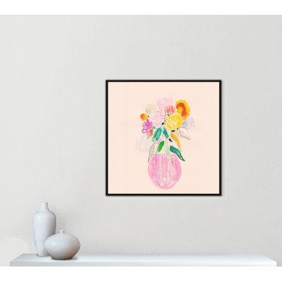 Simple floral I - reproduction carrée par Bea Dina