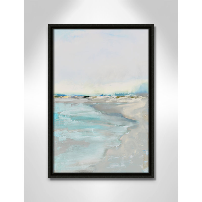 Inlet at Dusk - Portrait Version Print par Val Rhodes, H 19,5 po x l 13,5 po, Espresso