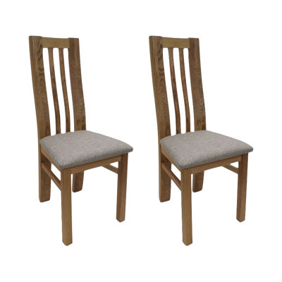 49 cm H Slat Back Dining Chair