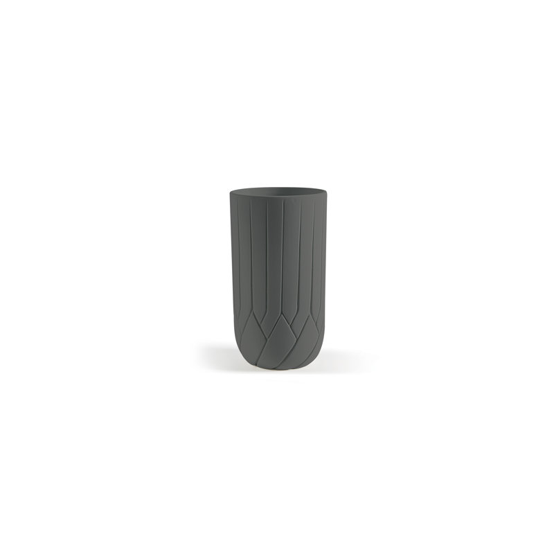 Frattali, Charcoal Grey, Overall Height - 27cm