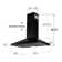 Tieasy 24" Stainless Steel 400 CFM Convertible Wall Range Hood with Mesh Filter
