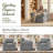 43.7" W Boneless Lounge Chair Accent Chair, Removable Cover-626782660