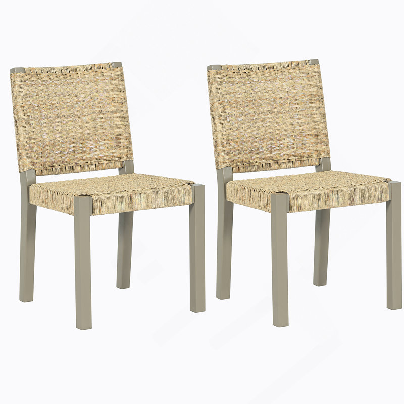 Ensemble de deux chaises de salle à manger Farmhouse, Doré