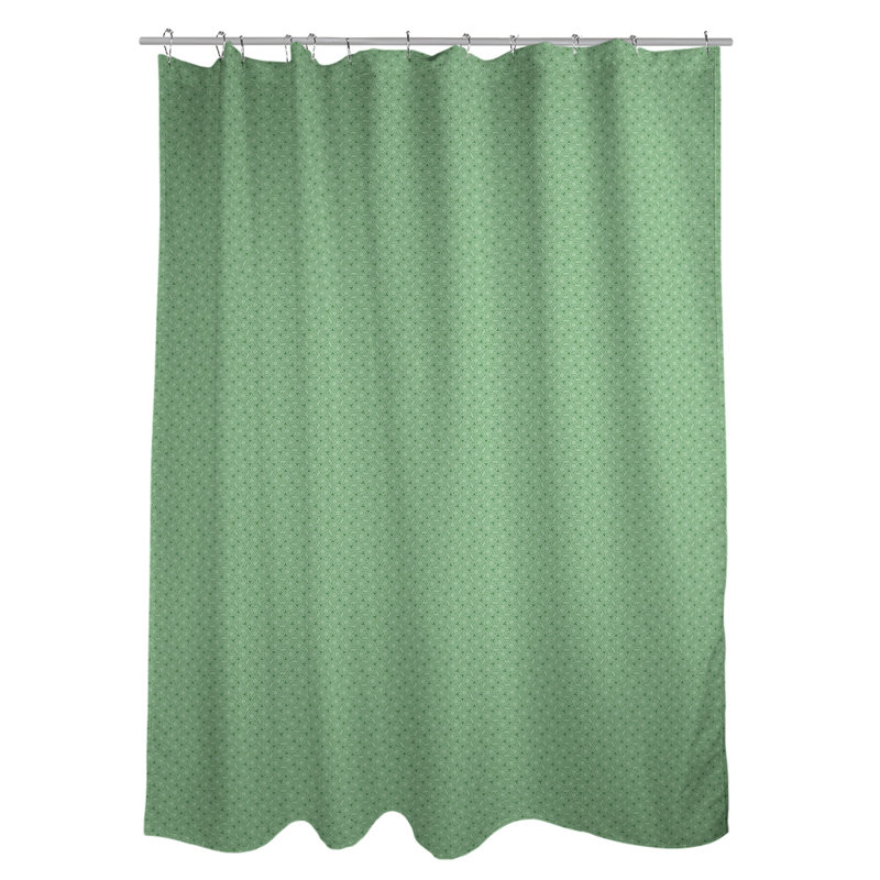 Rideau simple en treillis hexagonal classique, Vert clair