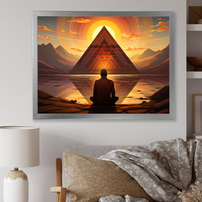Yoga Mindfulness pratique - art mural de yoga