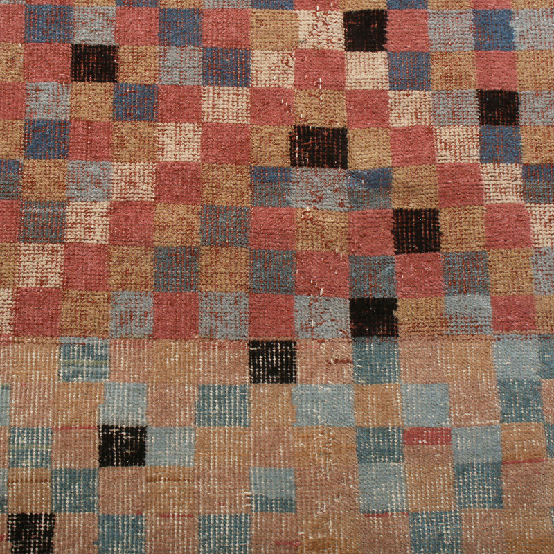 One-of-a-Kind 3'4" X 10'8" Hand Knotted Area Rug