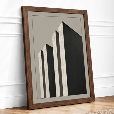 Ascending Towers Minimalist - Print