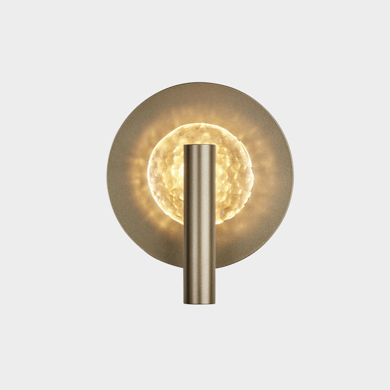 Solstice Sconce, Soft Gold